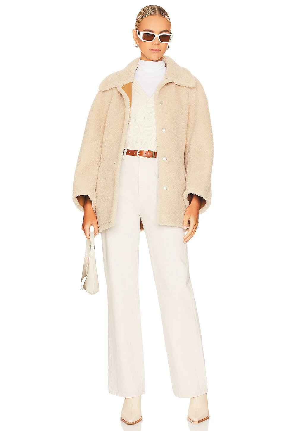 CHALECO CROPPED CABLE Cream 6 CHALECO CROPPED CABLE Cream - Image 4