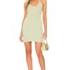 Natalia Halter Mini Dress Sage 1 Natalia Halter Mini Dress Sage -Camila coelho Shop AAYR WD45 V1
