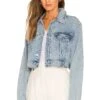 Serena Denim Jacket Blue Dawn -Camila coelho Shop AETA WO1 V1