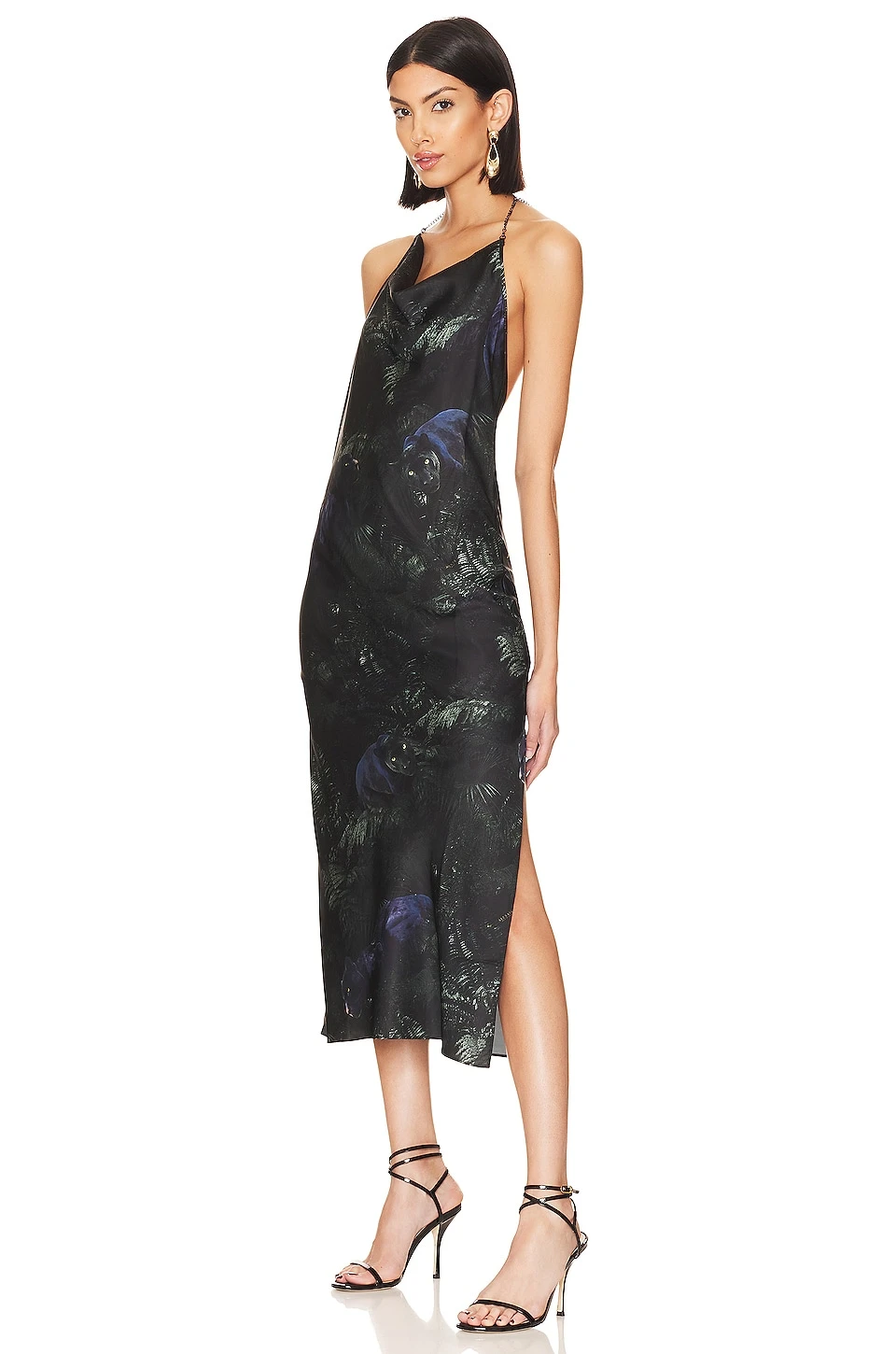 AllSaints Camille Kim Dress Jungle Green 5 AllSaints Camille Kim Dress Jungle Green - Image 3