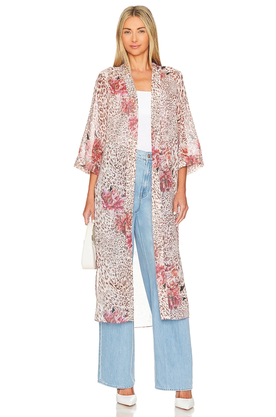 AllSaints Carine Laertes Kimono Soft Pink 3 AllSaints Carine Laertes Kimono Soft Pink