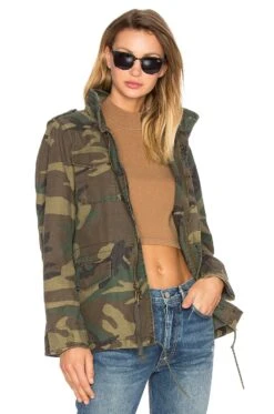 Alpha Industries M-65 Defender W Parka Woodland Camo