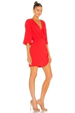 Demetra Dress Crimson 6 Demetra Dress Crimson -Camila coelho Shop AMAN WD1152 V2
