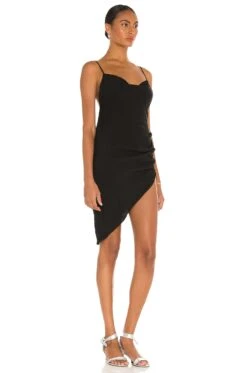 X REVOLVE Janet Dress Black -Camila coelho Shop AMAN WD1255 V3