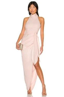 X REVOLVE Cedar Gown Blush -Camila coelho Shop AMAN WD1378 V2