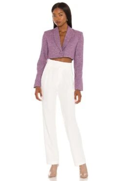 БЛЕЙЗЕР PEMBROKE Provence Tweed -Camila coelho Shop AMAN WO68 V4