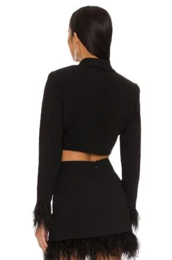 X REVOLVE Dessa Blazer Black -Camila coelho Shop AMAN WO88 V3