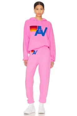 Logo Pullover Hoodie Neon Pink -Camila coelho Shop ANAT WK73 V4