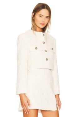 Covina Jacket Cream -Camila coelho Shop ASTR WO61 V3