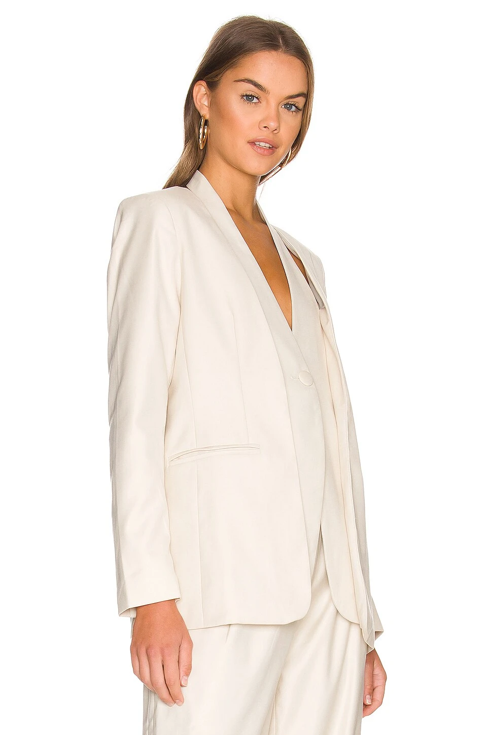 The Montell Blazer Ecru 4 The Montell Blazer Ecru - Image 2