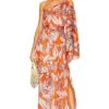 Randi Maxi Dress Maldives Orange 1 Randi Maxi Dress Maldives Orange -Camila coelho Shop AXIS WD687 V1