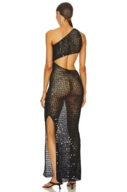 Gia Dress Black -Camila coelho Shop AYAR WD59 V3