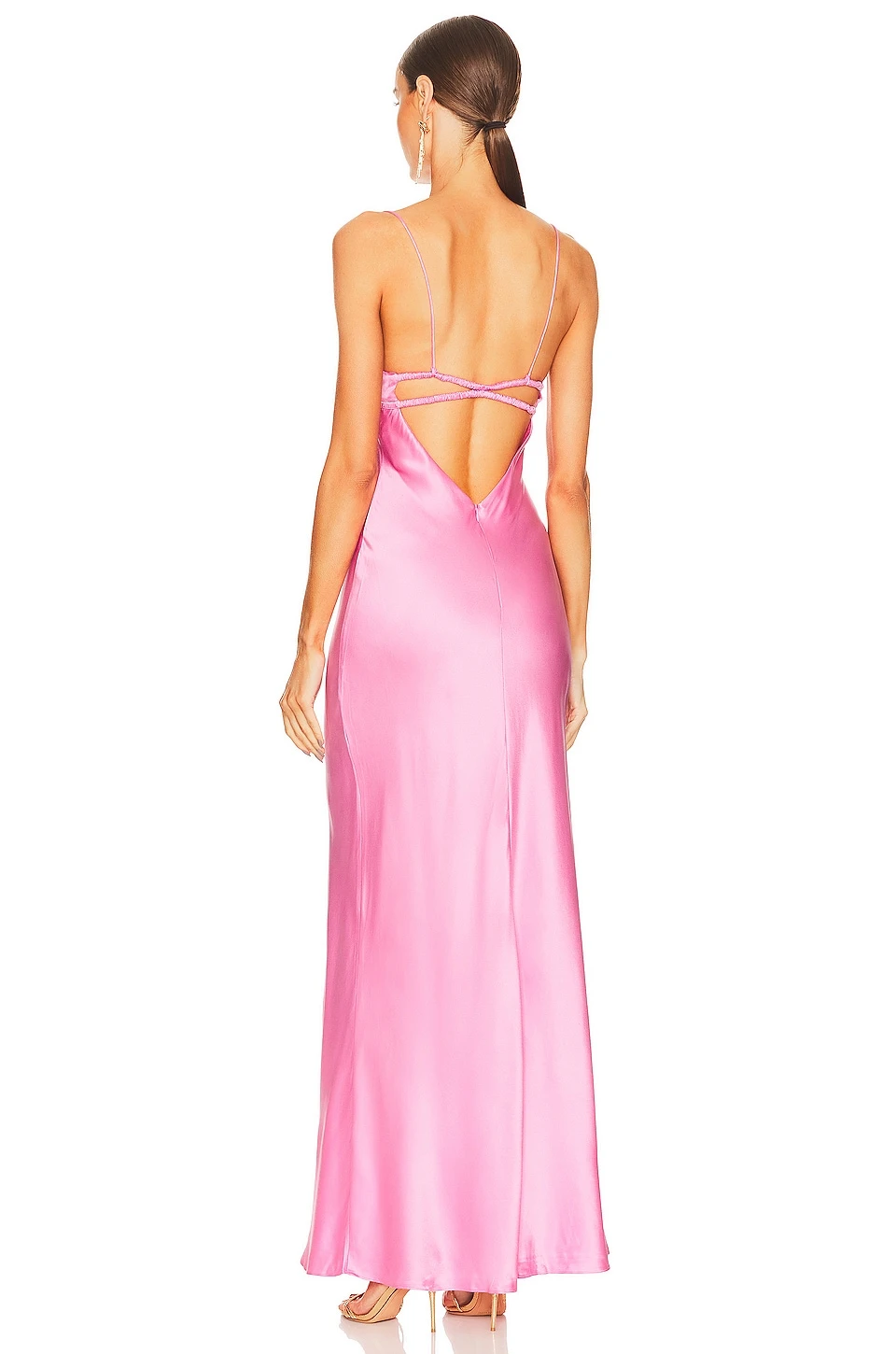 BEC + BRIDGE Amber Maxi Dress Candy Pink 5 BEC + BRIDGE Amber Maxi Dress Candy Pink - Image 3