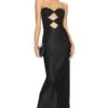 BEC + BRIDGE Halle Strapless Maxi Dress Black 2 BEC + BRIDGE Halle Strapless Maxi Dress Black -Camila coelho Shop BECA WD458 V1