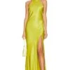 BEC + BRIDGE Teresa Halter Maxi Dress Wasabi -Camila coelho Shop BECA WD498 V1