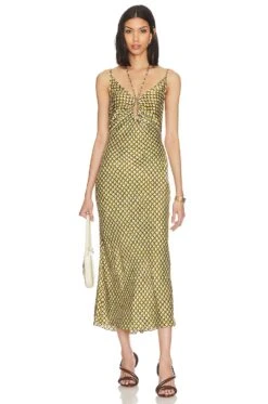 BEC + BRIDGE Quinn Maxi Dress Siena Geo