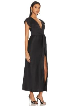 BEC + BRIDGE The Dreamer Wrap Dress Black 6 BEC + BRIDGE The Dreamer Wrap Dress Black -Camila coelho Shop BECA WD526 V2