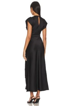 BEC + BRIDGE The Dreamer Wrap Dress Black 7 BEC + BRIDGE The Dreamer Wrap Dress Black -Camila coelho Shop BECA WD526 V3