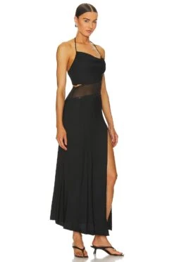 BEC + BRIDGE Max Halter Gown Black -Camila coelho Shop BECA WD532 V2