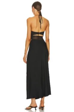BEC + BRIDGE Max Halter Gown Black -Camila coelho Shop BECA WD532 V3