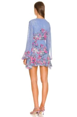 Short Dress Stone Blue -Camila coelho Shop BENE WD210 V3