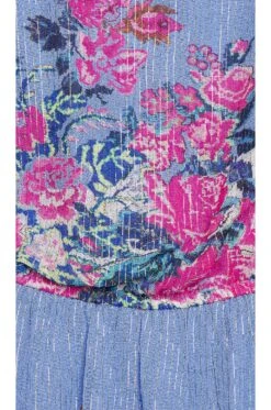 Short Dress Stone Blue -Camila coelho Shop BENE WD210 V5