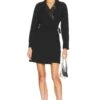 BCBGeneration Long Sleeve Mini Dress Black -Camila coelho Shop BGEN WD933 V1