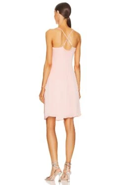 BCBGeneration Mini Slip Dress Peach Parfait 7 BCBGeneration Mini Slip Dress Peach Parfait -Camila coelho Shop BGEN WD934 V3