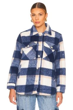 Plaid Jacket Keep Rolling -Camila coelho Shop BLAN WO290 V2