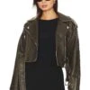 Leather Jacket Ride Off -Camila coelho Shop BLAN WO357 V1