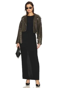 Leather Jacket Ride Off 11 Leather Jacket Ride Off -Camila coelho Shop BLAN WO357 V5