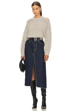 Aimee Fringe Crew Dusk Melange -Camila coelho Shop BROC WK98 V4