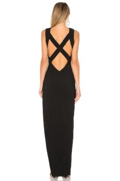 Sherry Slit Maxi Black -Camila coelho Shop BTWR WD322 V4