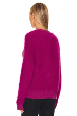 Winnie Hairy Yam Cardigan Magenta -Camila coelho Shop CENT WK588 V3