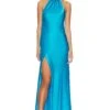 Cinq A Sept Reem Gown Atomic Blue -Camila coelho Shop CINR WD299 V1