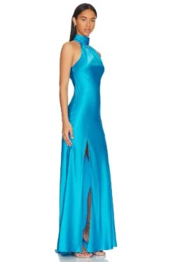 Cinq A Sept Reem Gown Atomic Blue -Camila coelho Shop CINR WD299 V2
