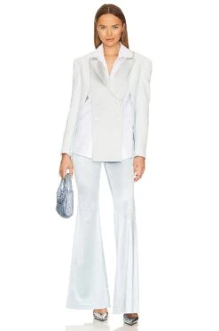 Double Breasted Blazer Baby Blue 11 Double Breasted Blazer Baby Blue -Camila coelho Shop COCA WO3 V5