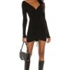 Camila Coelho Ciara Sweater Dress Black -Camila coelho Shop COEL WD111 V1