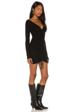 Camila Coelho Ciara Sweater Dress Black 9 Camila Coelho Ciara Sweater Dress Black -Camila coelho Shop COEL WD111 V2