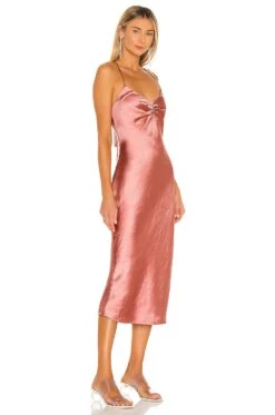 Camila Coelho Arnoldo Midi Dress Rust 8 Camila Coelho Arnoldo Midi Dress Rust -Camila coelho Shop COEL WD122 V3