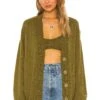 Camila Coelho Trista Oversized Cardigan Green -Camila coelho Shop COEL WK33 V1