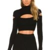Camila Coelho Titus Sweater Black -Camila coelho Shop COEL WK61 V1