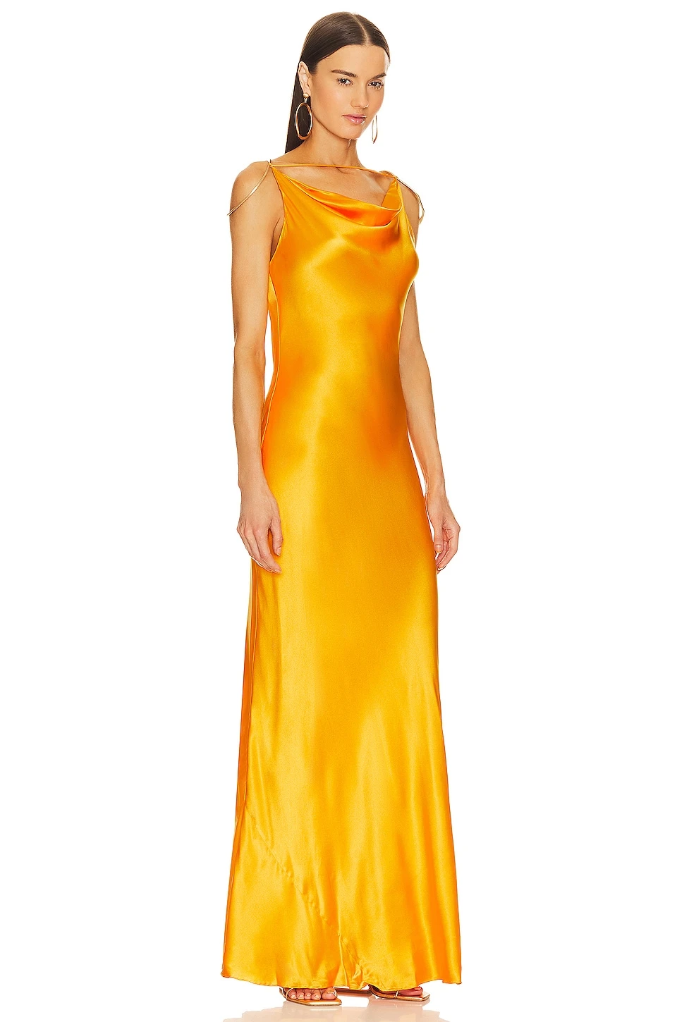 Cult Gaia Azelia Gown Marigold 4 Cult Gaia Azelia Gown Marigold - Image 2