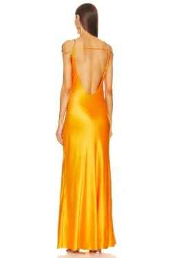 Cult Gaia Azelia Gown Marigold 7 Cult Gaia Azelia Gown Marigold -Camila coelho Shop CULG WD218 V3