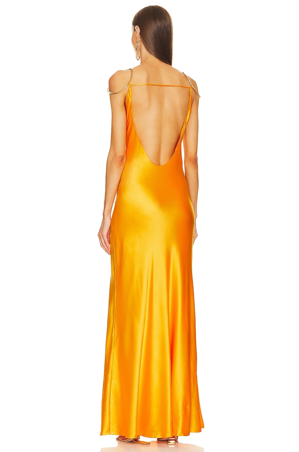 Cult Gaia Azelia Gown Marigold 5 Cult Gaia Azelia Gown Marigold - Image 3