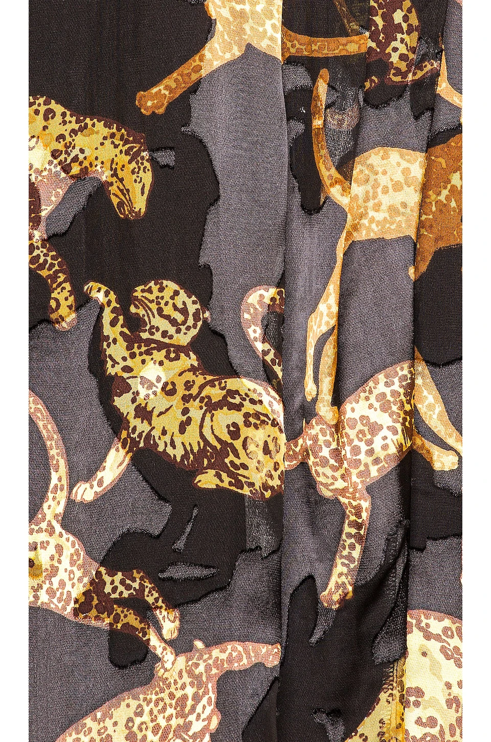 Gloria Mini Dress Black & Gold Cats 5 Gloria Mini Dress Black & Gold Cats - Image 4