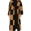 Arlo Coat Black & Tan Check 1 Arlo Coat Black & Tan Check -Camila coelho Shop EAVR WO69 V1
