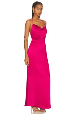 Status Dress Crimson Red -Camila coelho Shop ELLI WD656 V2