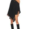 Cashmere Poncho Black -Camila coelho Shop ENZA WO22 V1