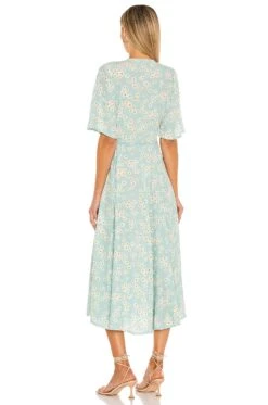 Faithfull The Brand Rivera Midi Dress Zoe Floral Print -Camila coelho Shop FAIB WD323 V3